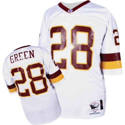 Mitchell & Ness Washington Redskins 1991 Darrell Green Authentic Throwback White Jersey Size 48