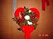 Heart shaped decoration