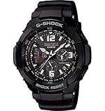 Casio Men's GW3000BB-1A G-Shock Aviation Black Resin Multi-Function Watch