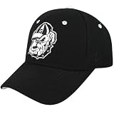 Zephyr Georgia Bulldogs Black Silver Lining Fitted Hat