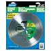 Norton 2784 10-Inch Dry or Wet Cutting Continuous Rim Diamond Saw Blade with 5/8-Inch Arbor for Tile Diamond Saw Blade with 5/8-Inch Arbor for Tile