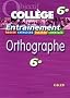 Orthographe 6e