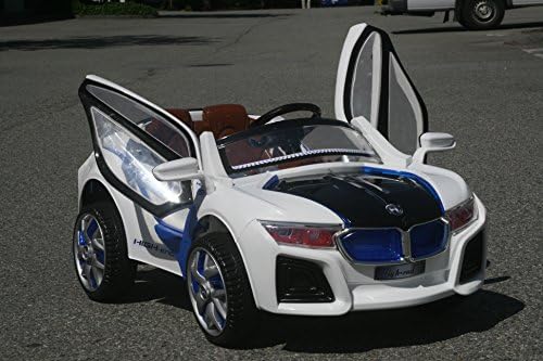 New Design 2015 BMW I8 Sport Style 12v Kids Ride on Car with Parental Remote Control - White