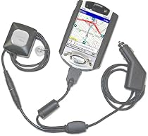 Pharos PK012 Pocket GPS Navigator for iPAQ 3800/3900/2200/4000/5000 Series with US Maps & Car Charger (iGPS-180)
