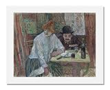 Henri de Toulouse Lautrec, At the Caf&eacute; La Mie