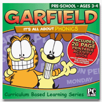 Garfield Software/Workbook: It's All About Phonics Preschool