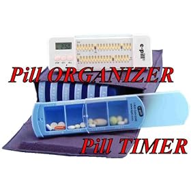 e-pill� 7 Day Medication Reminder and Organizer System Pill Box with 37 daily alarms. "World's Best Pill Organizer and Pill Timer Combination"