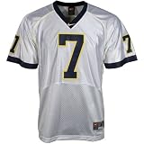 Nike Michigan Wolverines #7 White Twilled Football Jersey