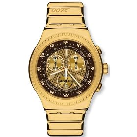 [�X�E�H�b�`]SWATCH �r���v 007 VILLAIN COLLECTION �I�b�h�E�W���u - �S�[���h�t�B���K�[ YOG102G �����Y [���K�A���i]