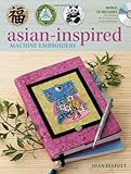 Asian-inspired machine embroidery