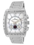 Le Chateau Men's 5408M_WHT Sports Dinamica Collection with Chrono and Military-Time Watch