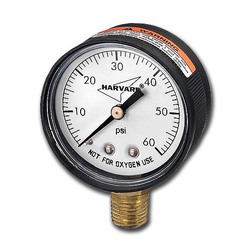 "2 IN VACUUM GUAGE PSI, 1/4 IN (NOT A PRESSURE GAUGE!)"