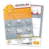 2 x atFoliX FX-Antireflex Antireflective screen protector for Medion GoPal E4445 / E-4445 - Anti-glare screen protection! Highest Quality - Made in Germany!