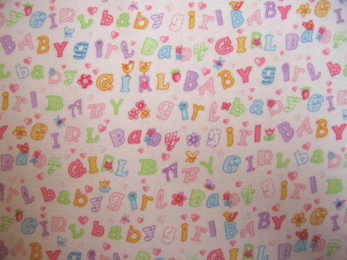 Picture of Cozy SheetWorld Fitted Pack N Play (Graco Square Playard) Sheet - Baby Girl Print - Made In USA PP3636-F325 (Playard Bedding)