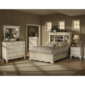 Wilshire Bookcase 5 Piece Bedroom Set - King by Hillsdale Furniture