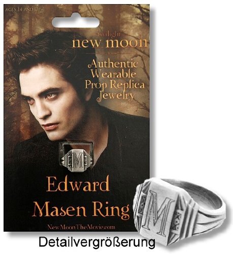 Twilight - New Moon Replica Edward Masen Ring