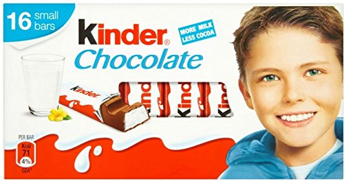 Kinder Chocolate Bar (16 per pack - 200g)