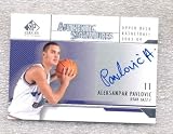 2003-04 SP Signature Edition Signatures AP Aleksandar Pavlovic (Basketball Cards) (Autographed Card)
