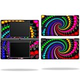 Protective Vinyl Skin Decal Cover for Nintendo DSI Trippy Spiral