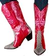 NASCAR Judy Womens Western Cowboy Boots Fuchsia Pink