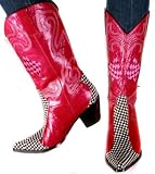 NASCAR Judy Womens Western Cowboy Boots Fuchsia Pink
