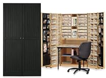 Big Sale Best Cheap Deals Original Scrapbox Workbox Black Bead Board Scrapbooking Storage Organizer Cabinet Desk Armoire