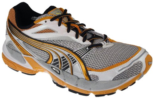 Puma Men's Complete Spectana Running Shoe,White/Puma Silver/Dark Cheddar,13 D(M) US Puma Men's Complete Spectana Running Shoe,White/Puma Silver/Dark Cheddar,13 D(M) US