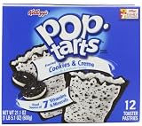 Pop-Tarts, Frosted Cookies & Cream, 12-Count Tarts (Pack of 6)