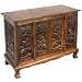 EXP Handmade Four-Door Elephant Storage Cabinet / Sideboard Rich Dark Finish