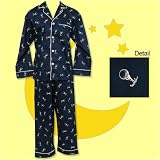 Bedhead Men's Navy Golf Tee Pique Cotton Pajama