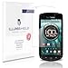 ILLUMISHIELD Screen Protector Compatible with Kyocera Brigadier (3-Pack) Clear HD Shield Anti-Bubble and Anti-Fingerprint PET Film