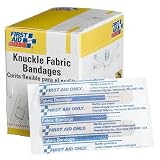 First Aid Only 1 1/2 X 3 Knuckle Fabric Bandage, 40 Count Boxes First Aid Only 1 1/2 X 3 Knuckle Fabric Bandage, 40 Count Boxes