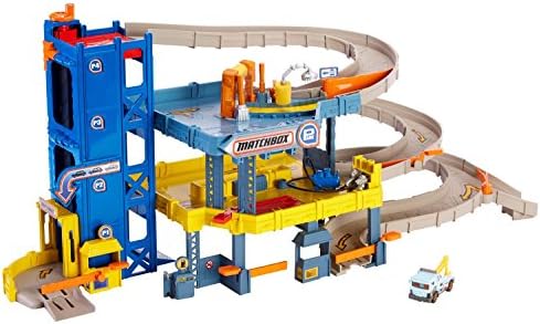 Matchbox 4-Level Garage Play Set - Colors and Styles May Vary Gift Pack Car Toys ...