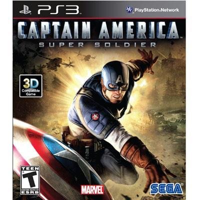  New Sega Captain America Super Soldier Video PS3 Games Software Excellent Performance High Quality