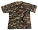 Sports : ARMY T-SHIRT WOODLAND 100% BAUMWOLLE S-3XL