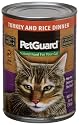 Pet Guard Turkey and Rice Food for Cats, 14-Ounce Cans (Pack of 12)