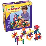 5109vU5HNgL. SL160  Lauri Toys Locktagons Imagine What You Can Build