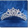 Wedding tiara Comb With Three-Crystal Center 57235