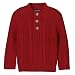 Toddler Boys' Cherokee® Button Mock Neck Sweater - Red