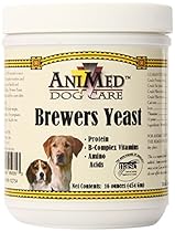 AniMed Pure Brewer's Yeast Powder for Dogs, 16-Ounce
