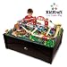Metropolis 100pc Train Set on Table With Trundle