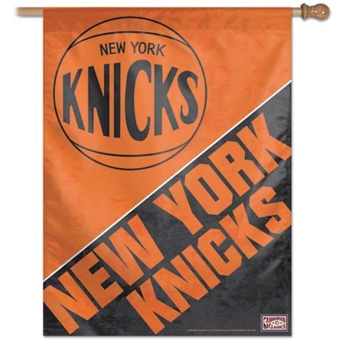 New York NY Knicks Throwback House Flag Banner