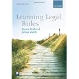 Learning Legal Rules