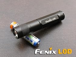 Fenix L0D-CE CREE LED Flashlight (5 outputs types) - 50 Lumens on one AAA battery
