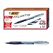 BIC Atlantis Retractable Pen, Med Point, Metal Clip,Blue Ink (VCG11-BE)
