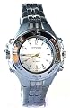 nTren 1690-622 MP3 Data Storage Watch, Solid Stainless Steel Band and Silver Watch Face