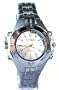nTren 1690-622 MP3 Data Storage Watch, Solid Stainless Steel Band and Silver Watch Face
