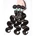 Msbeauty 6A Brazilian Hair Body Wave 1 Bundles of 26 inch 100g Unprocessed Virgin Human Hair Weave Natural Color Tangle-free