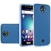 Blue BLU R1 HD Case, CRYSTAL Transparent Frosted Gel [TPU CANDY] Cover [SLIM] Bumper for BLU R1 HD