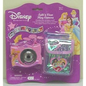 Disney Princess - Toys - Disney Princess Talk n View Play Camera with Camera Case by Disney
